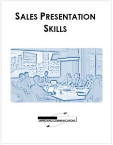 Sales Presentation Skills Manual Cover